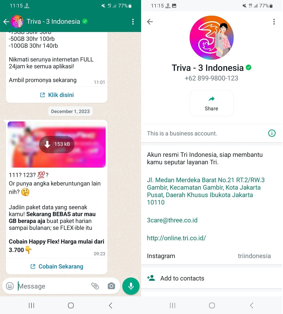 Cara Memakai Kuota Lokal Tri Tidak Bisa Digunakan